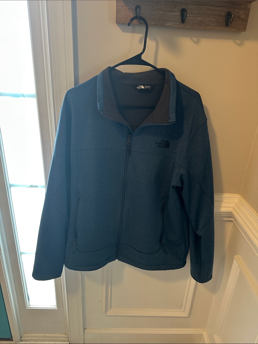 The North Face Deep Blue Full-Zip Fleece Jacket